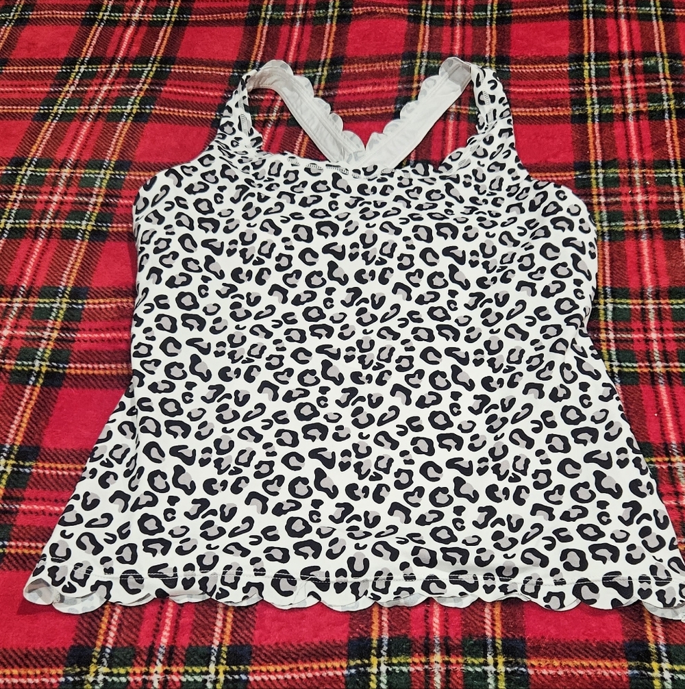 KIAVA White Leopard Tankini